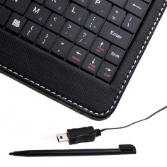 Чехол-книжка+USB-клавиатура 7