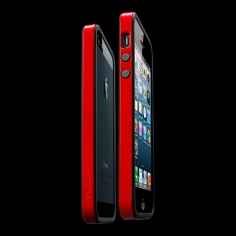 Бампер SGP Case Neo Hybrid EX Slim Vivid Series для iPhone 5 (Dante Red)