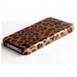 Чехол HOCO Leopard pattern back cover for iPhone 4/4S (golden)