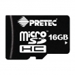 Карта памяти Micro SD Pretec 16GB class 6